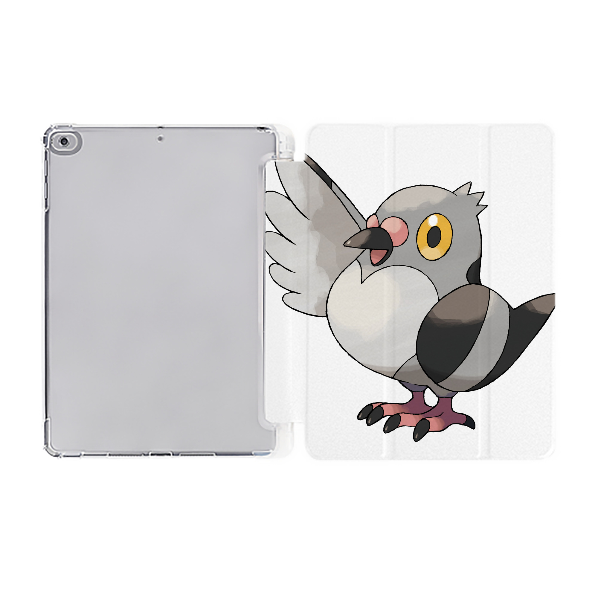 （画像用） ポケットモンスター Pokémon IPad ケース ペン収納付き 三つ折りスタンド PUレザー×シリコン 対応機種9.5/10.5/10.9インチ